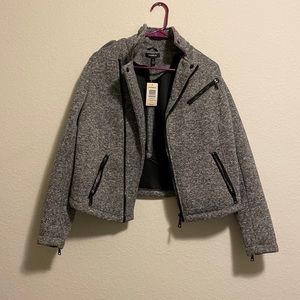 Torrid Gray Moto Jacket